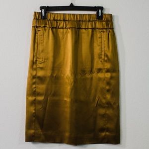 J. Crew 100% Silk Skirt